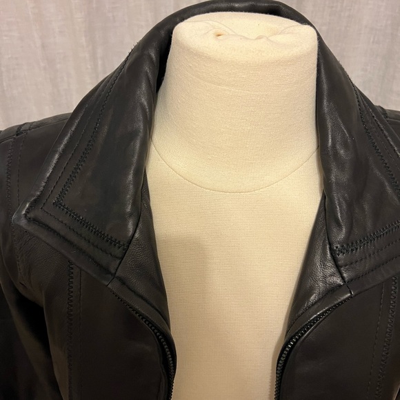 Avanti contemporary leather jacket M vintage - Picture 4 of 10